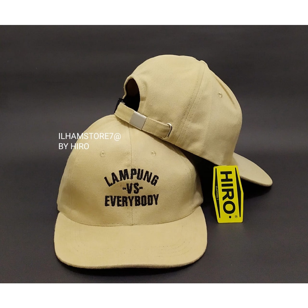 [COD]Topi Snapback Bordir LAMPUNG VC EVERYBODY Original New Model/Topi Keren/Topi Distro Terlaris