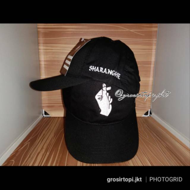 Topi Baseball Karakter Champion Saranghae Flava Rastamania Marshmellow Payung Teduh - Topi Fashion