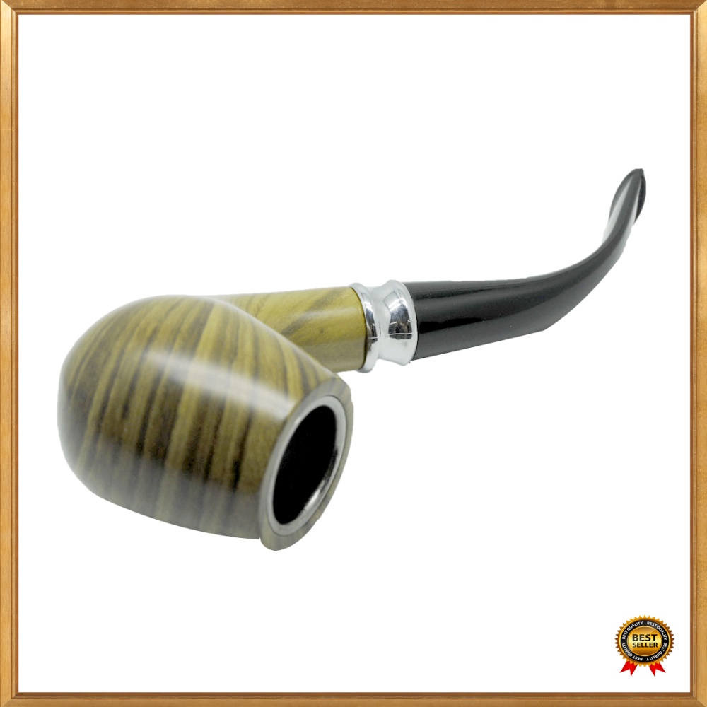 Unik Chung Feng Pipa Rokok Bakelite Resin Wood Cleaning Filter - CF5528 - Brown Murah