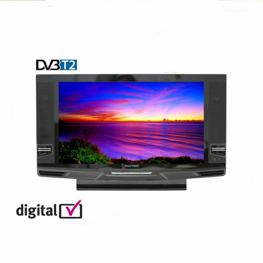 TV DIGITAL Tabung POLYTRON 24V223 24 Inch SPEAKER SUPER BASS