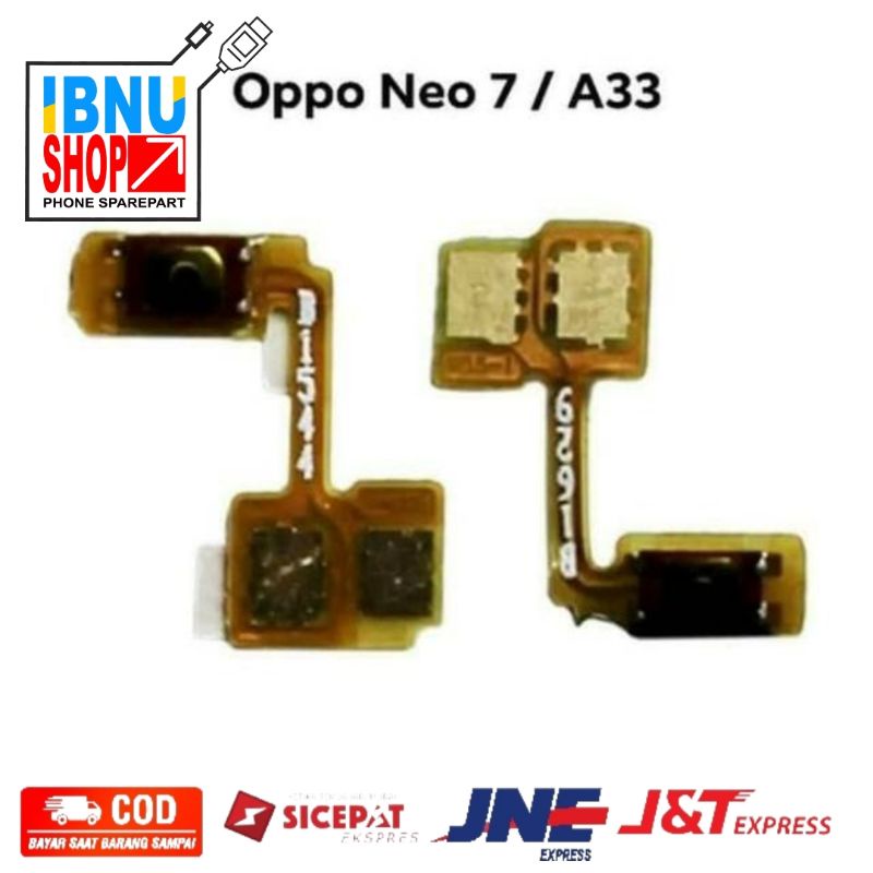 Flexibel flexible on off Oppo A33 A33W NEO 7 Fleksibel on of Tombol Power