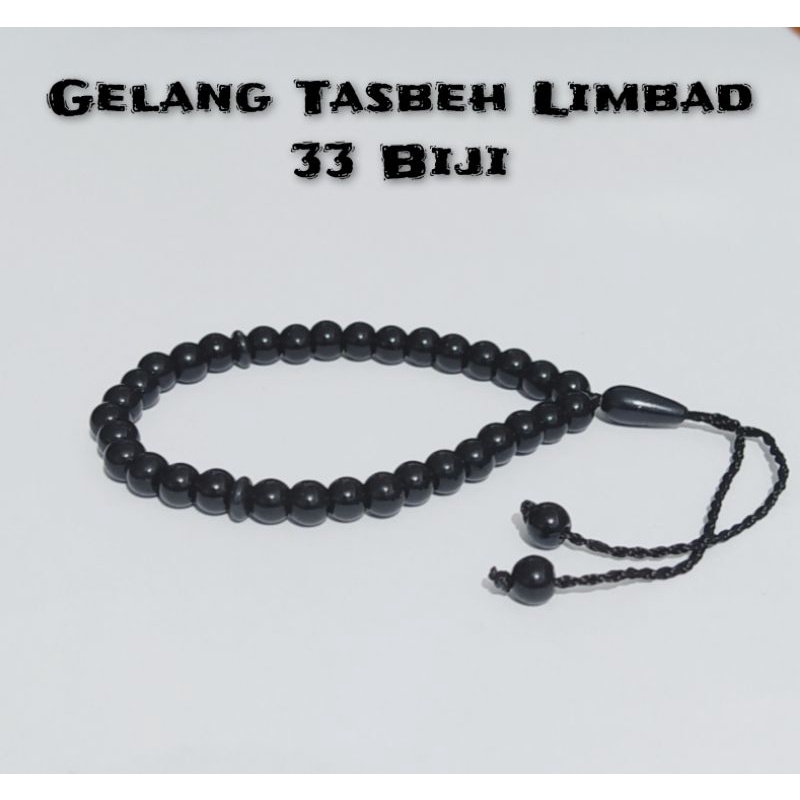 1Lusin Gelang Batu Tasbih Limbad 33 Biji Harga Grosir