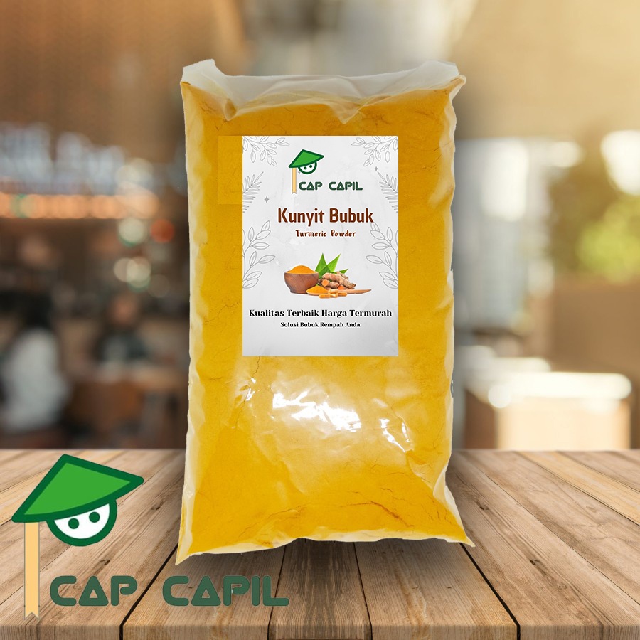 

Kunyit Bubuk 1Kg ASLI / Kunir Bubuk / Turmeric Powder / Serbuk Bubuk Kunir