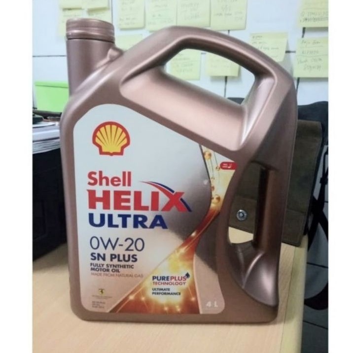 Oli Shell Helix Ultra SN Plus Fully Synthetic 0W-20 4L Original