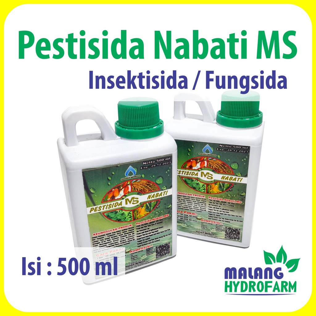 Pestisida Nabati MS 500 ml Organik Cair Pembasmi Tikus Hama Tanaman Insektisida Bakterisida makmur s