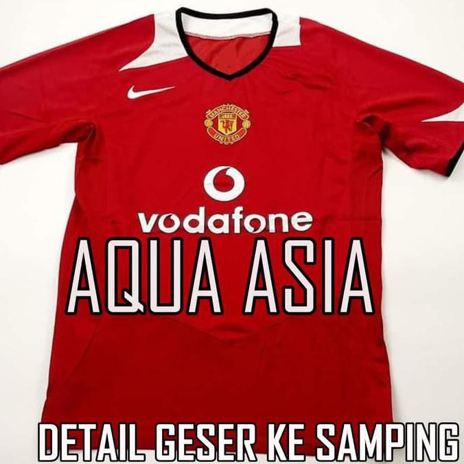 Jersey Home Retro Manchester United Mu 2003 2004