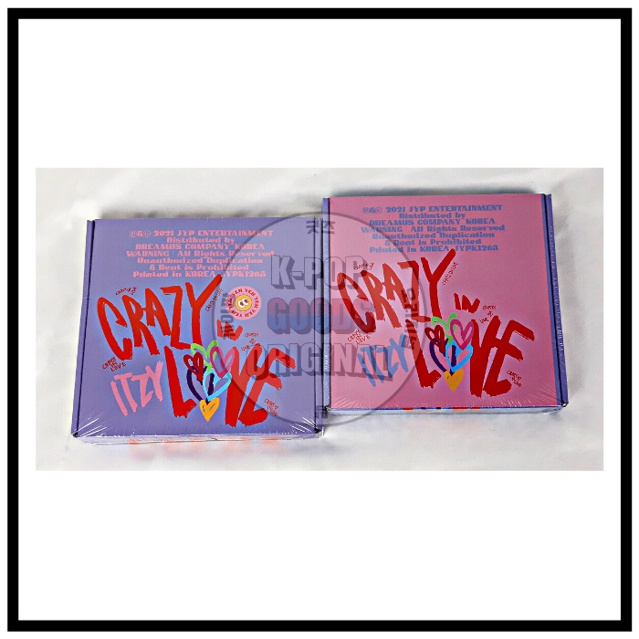 ITZY Album - CRAZY IN LOVE [ALBUM SEALED READY STOCK]