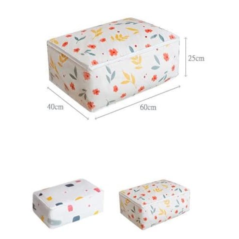 Tempat Penyimpanan Bed Cover Selimut Pakaian Storage Bag Serbaguna Waterproof - Tempat Penyimpanan Selimut Dan Pakaian Praktis Rapih Blanket And Clothes Storage Bag Bag Selimut