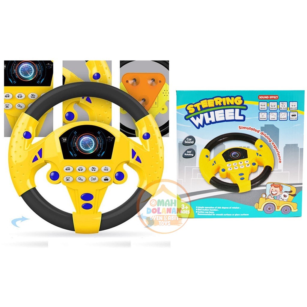 MAINAN STIR MOBIL STEERING WHEEL EDUKASI STIR MOBIL MAINAN