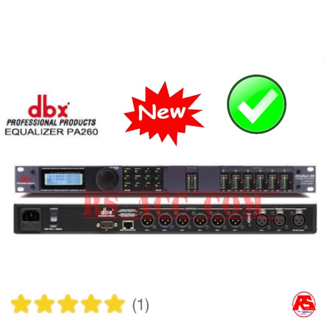 Speaker Management DBX Drive Rack PA 260 Professional