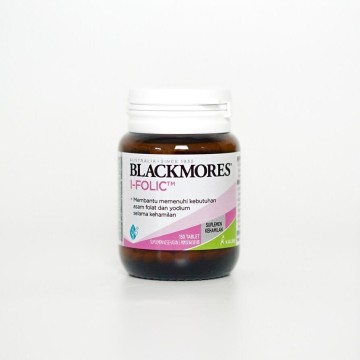 Blackmores I-Folic Pregnancy BPOM Kalbe 150's - I Folic - Asam Folat, Vitamin Hamil, Program Hamil-1