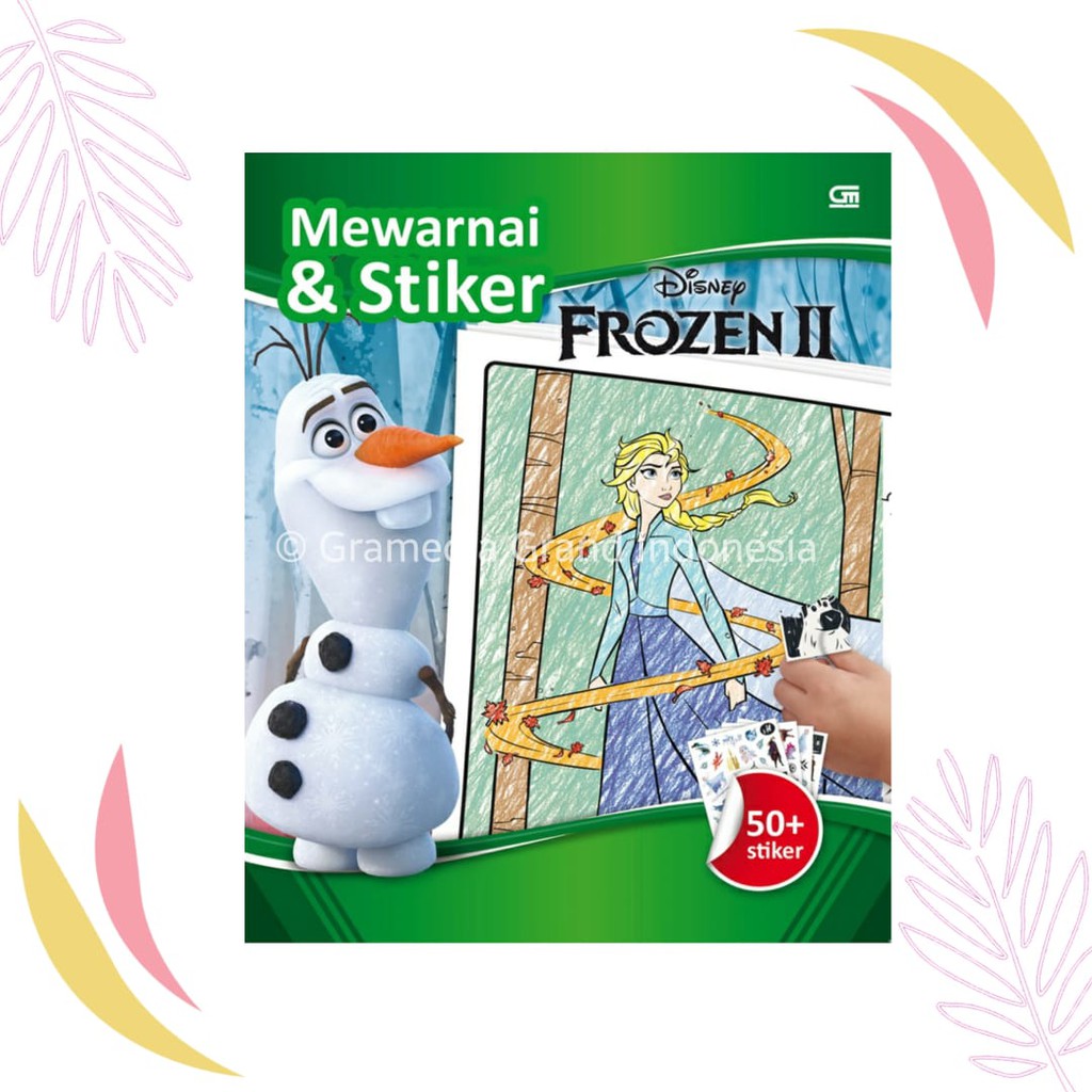 

Frozen II: Mewarnai & Stiker (Color & Sticker Pad)