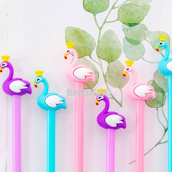 

Pena Karakter Flaminggo Lucu Pulpen Flamingo Stationary