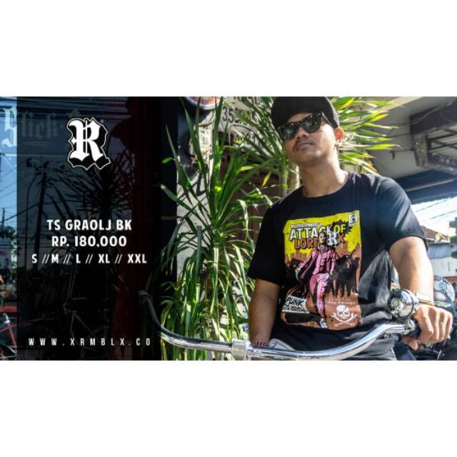 rumble original TS GRAOLJ BK, ilbabalanos_store official reseller rumble cloth bali