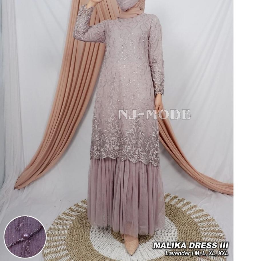 Terjangkau - NJM> GAMIS TULLE TUTU / KEBAYA GAMIS TILLE BORDIR / BAJU GAMIS MODERN / MODEL GAMIS TER