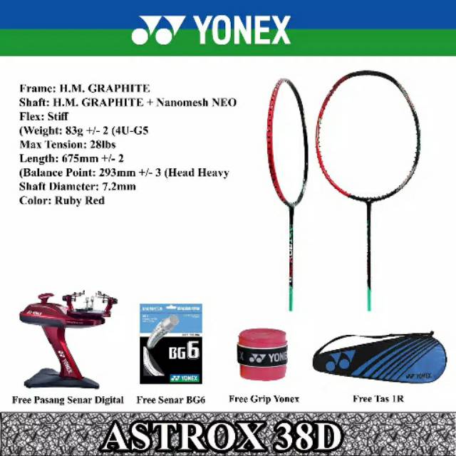 YONEX Astrox 38D/38S Original