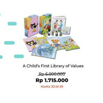 A CHILD's FIRST LIBRARY OF VALUES (CFV)