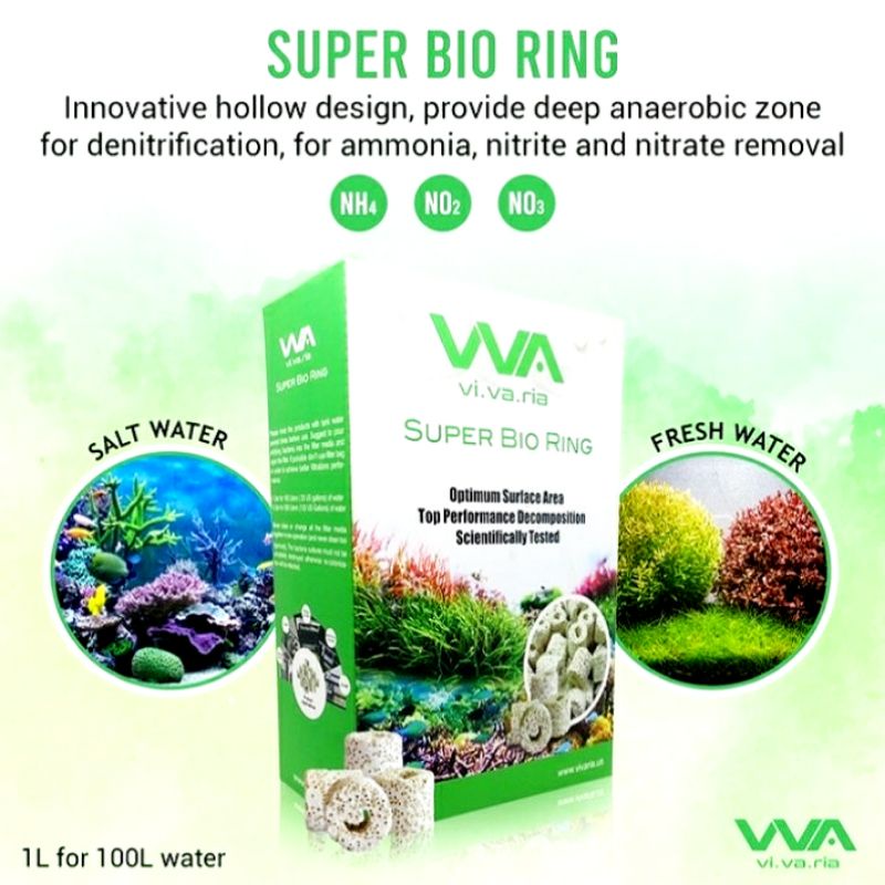 Super Bio Ring Media Filter Aquarium Vivaria