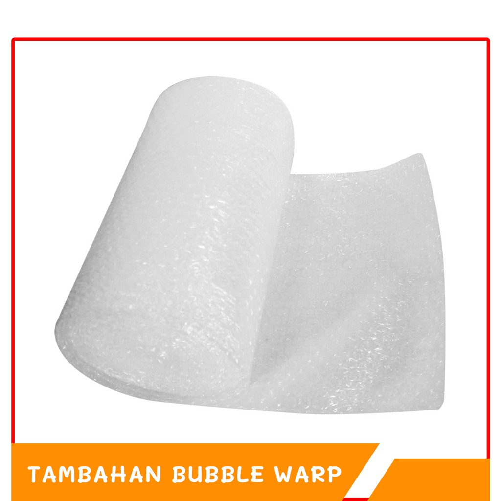 

KHUSUS PACKING TAMBAHAN BUBBLE WRAP