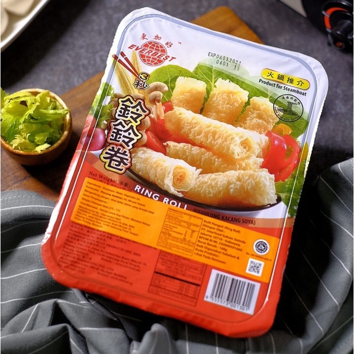 

asa457a Beancurd Ring Roll Kulit Tahu Shabu-Shabu Hotpot Halal Xa20X1