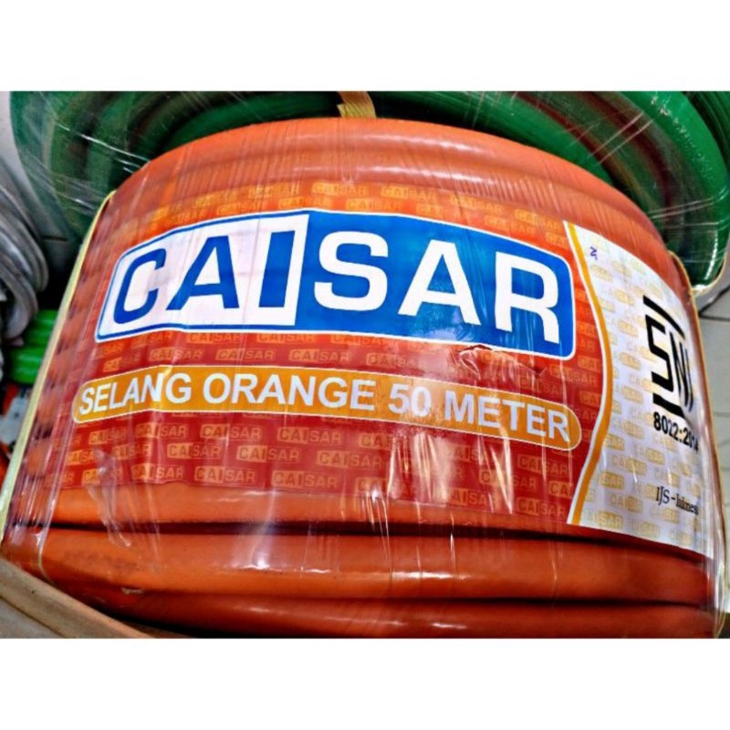 { 1 ROLL } Selang Gas Orange Caisar Isi 50 Meter