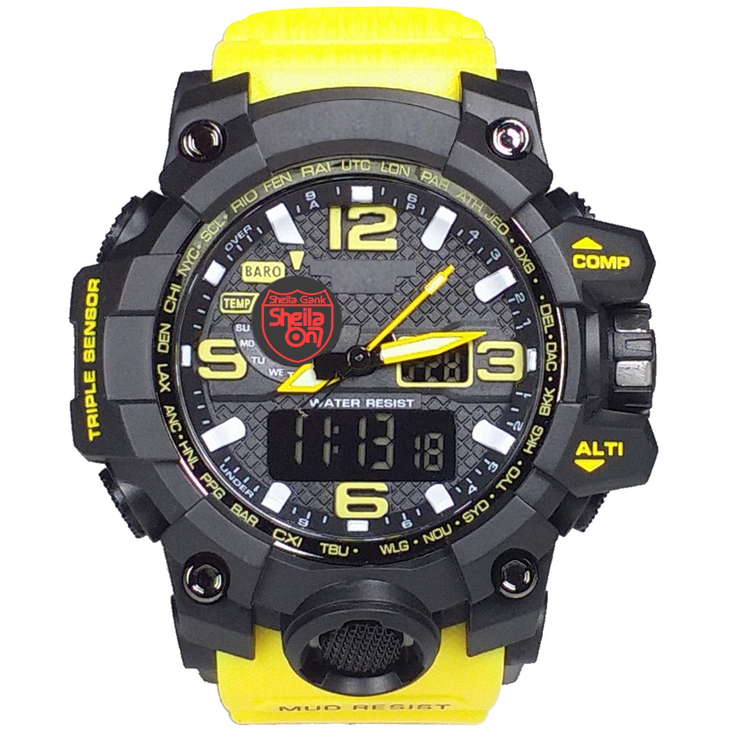 (Istimewa Bossque) Jam SHEILA ON 10 DT Tali Kuning (Exclusive)