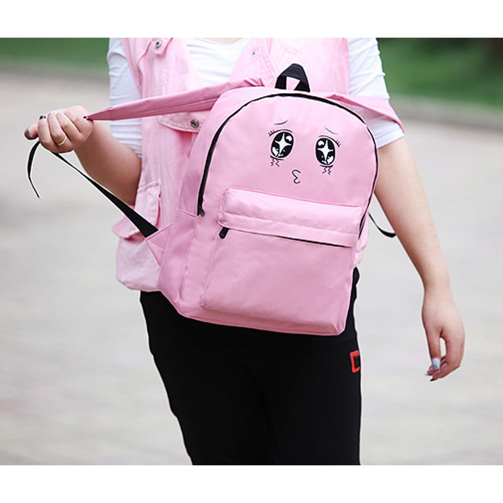 tas ransel korea mata lucu / Korean ulzzang eyes backpack (2H3) BTA039