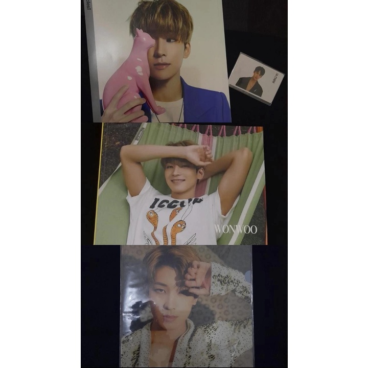 Magazine dicon wonwoo | powercircle wonwoo | clear holder dico wonwoo