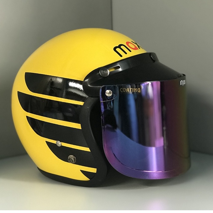 Helm Bogo Ojol SNI Kaca datar