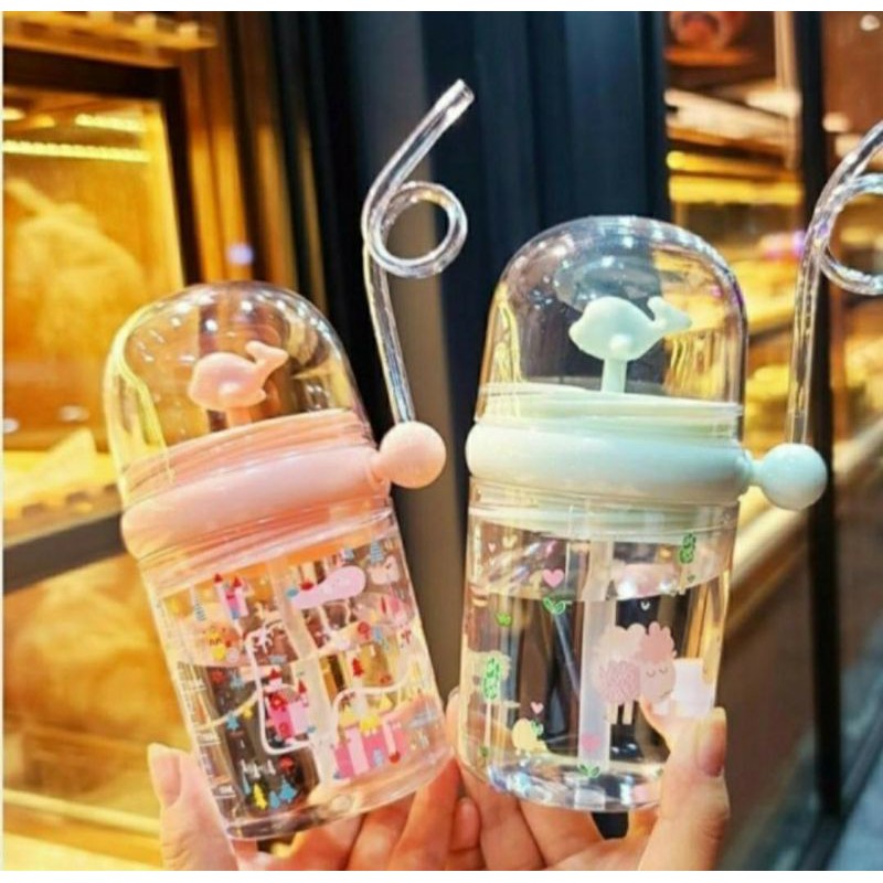 Botol Minum Air Mancur Lumba Lumba