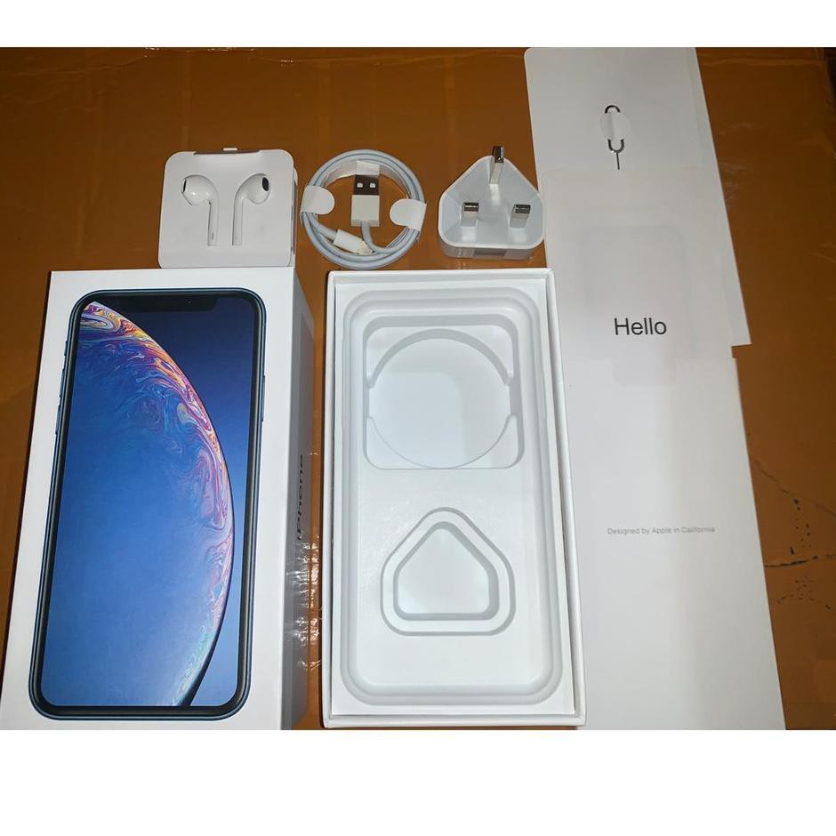 

DUS/BOX/BOOK/KOTAK ORIGINAL IPHONE XR FULLSET AKSESORIS/ACC TER A67C
