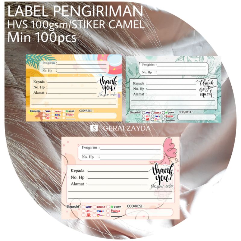 

STIKER PENGIRIMAN OLSHOP MURAH