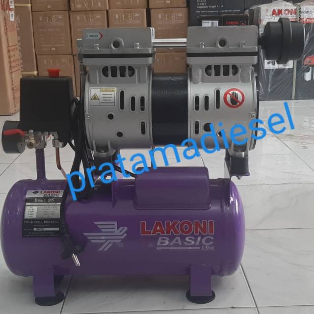 Kompresor angin silent lakoni 0.75hp