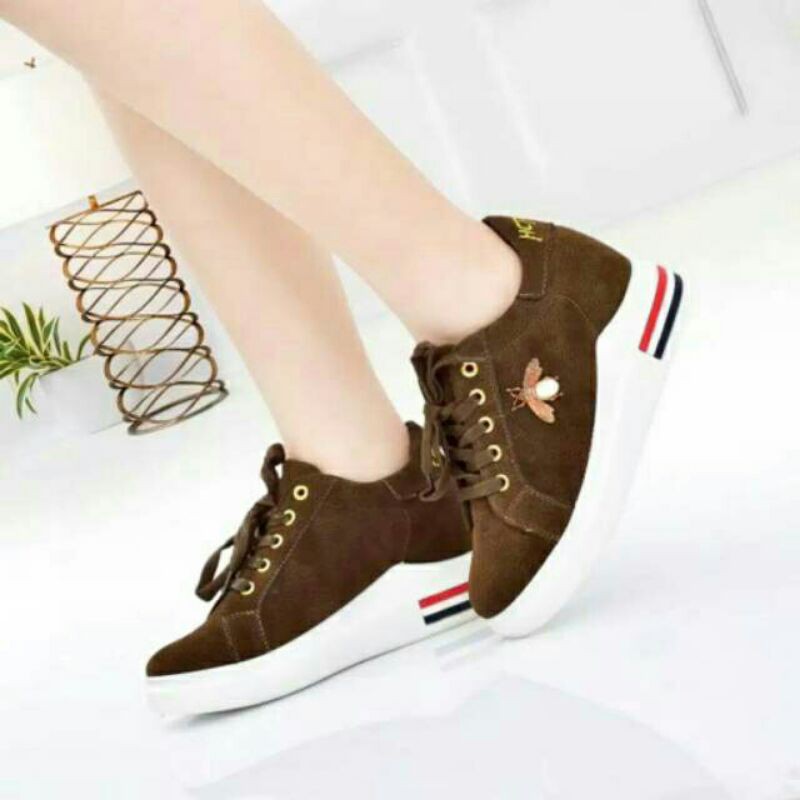 SEPATU WANITA | SEPATU SNEAKERS KETS WANITA KOREA PREMIUM MURAH HIGH QUALITY 066