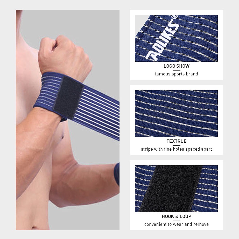 Pelindung Pergelangan Tangan Wrist Support Fitness Olahraga - Black