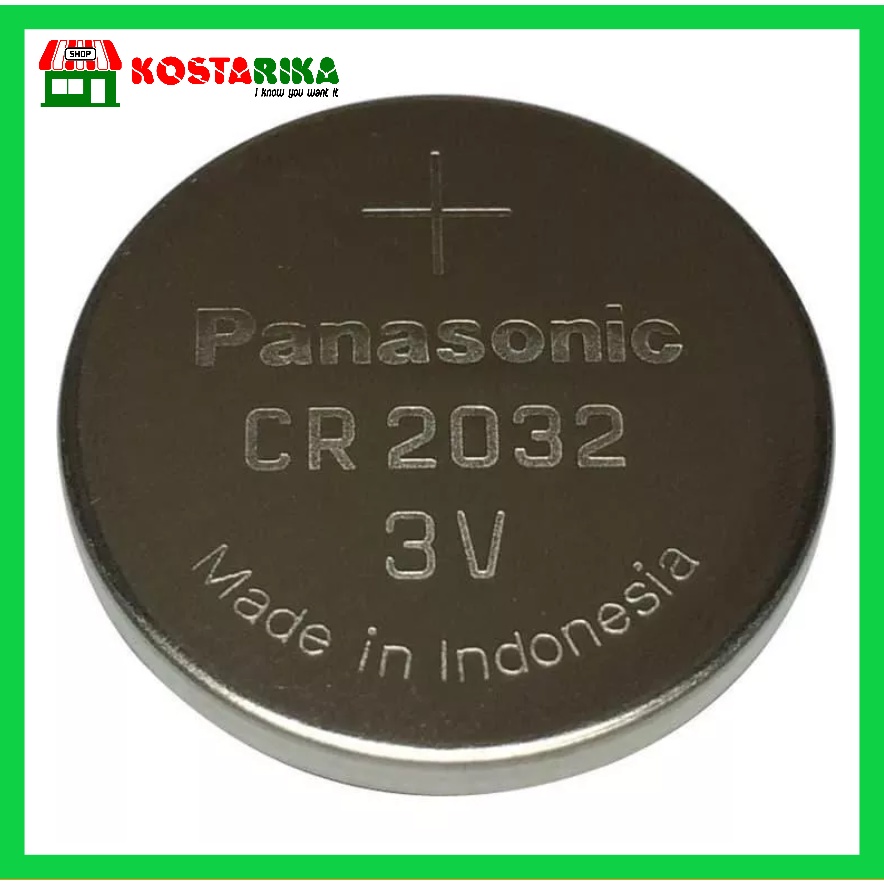 Baterai Panasonic Lithium CR 2032 3V