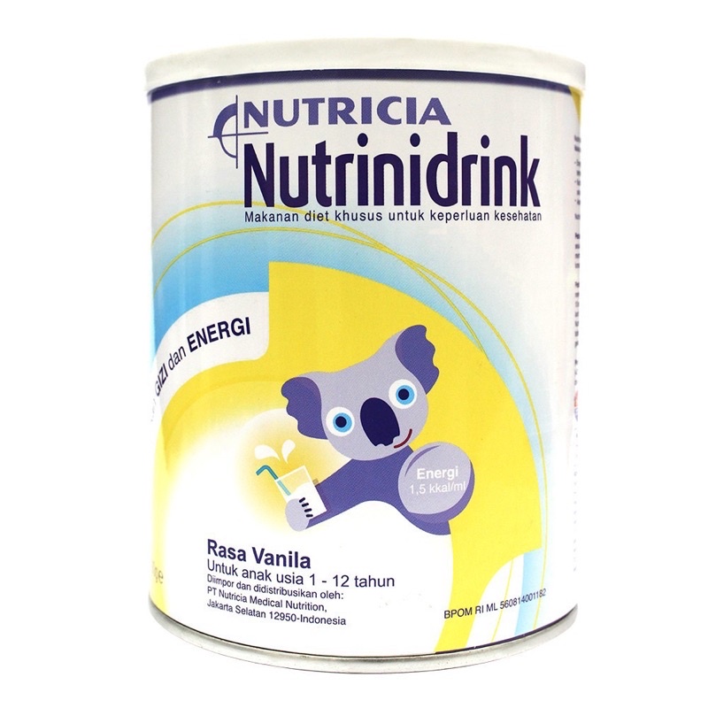 NUTRINIDRINK POWDER 400 GR/400GR | SUSU BUBUK KALENG ANAK