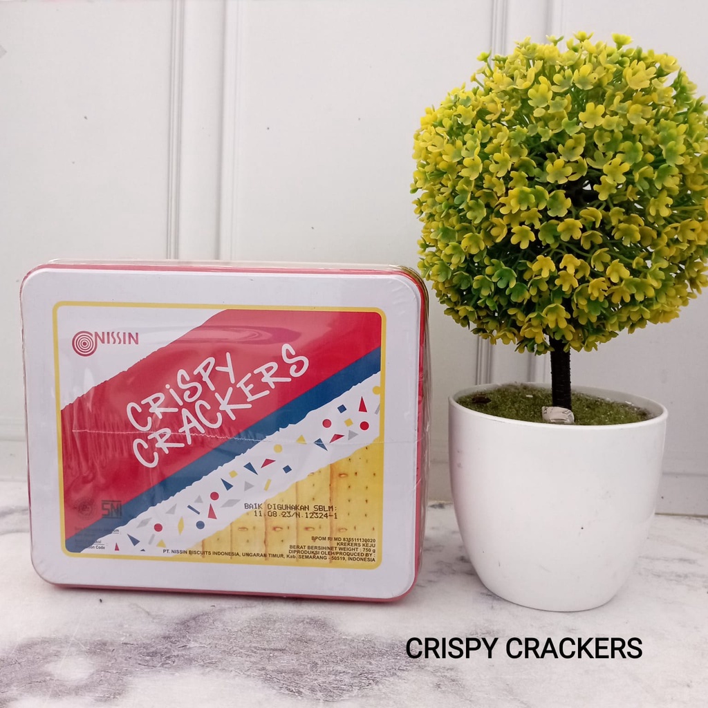 

PROMO NISSIN CRISPY CRACKERS KALENG 750 GRAM - Nissin Crackers/Crispy Crackers/Crackers Kaleng/Nissin Crispy