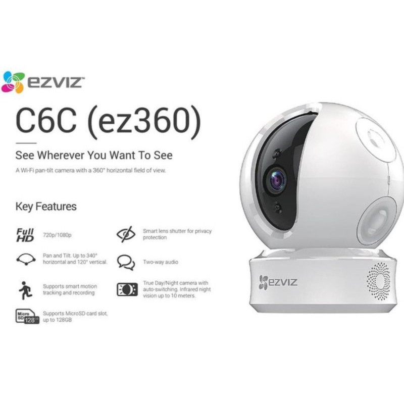 Ip camera ezvis c6c