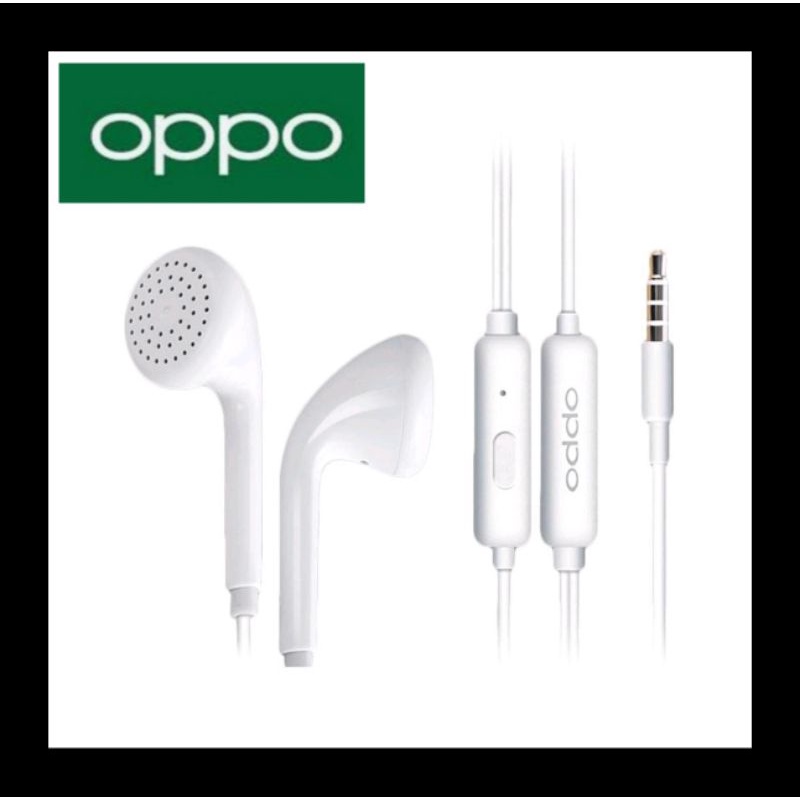 Headset earphone OPPO R9 Original 100% support 3D 5D 8D audio jack 3.5 mm