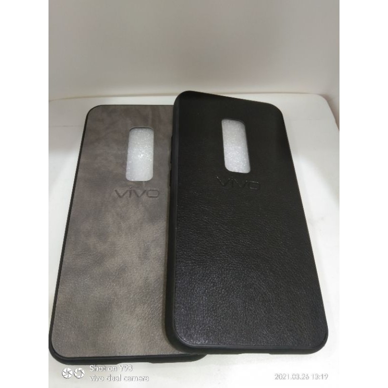 case hp vivo V17 pro model kulit