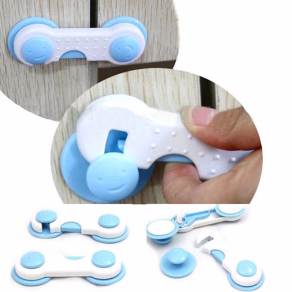 Pengaman Laci Lemari Pintu Perabotan / Baby Lock Band Import Pengaman Furniture / TV-21