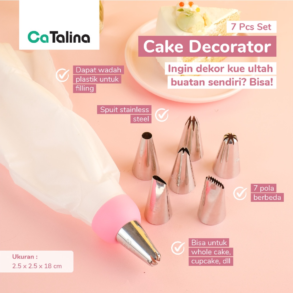 Jual Pcs Icing Pipping Bag Silikon Set Spuit Alat Dekorasi Kue Spuit Cake Decoration