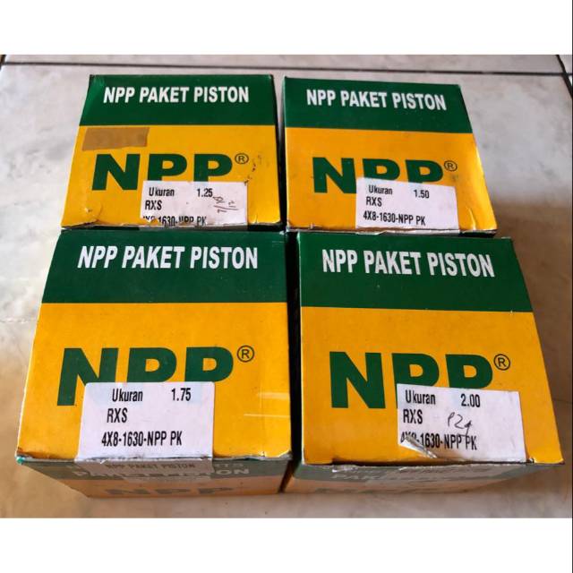 Piston kit Rxs Os 125,150,175,200