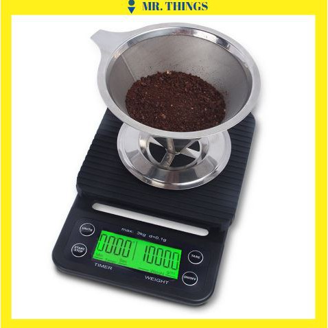 Digipounds Timbangan Dapur 3kg 0.1g dengan Timer - harga timbangan digital ons - harga timbangan ons