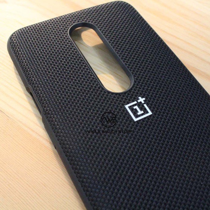 Oneplus 7 Pro Nylon Bumper Case Cover Black Original Black