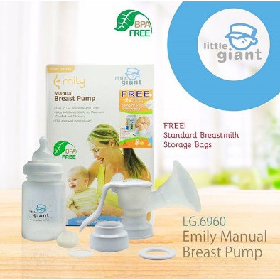 Pompa ASI Little Giant Emily Manual BPA Free Murah Berkualitas