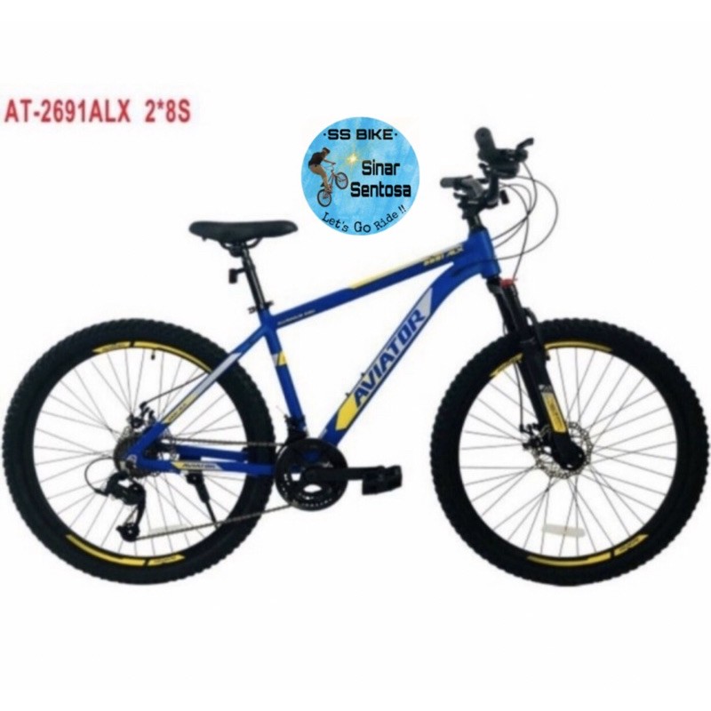 Sepeda gunung MTB Aviator 2691 ALX 26"