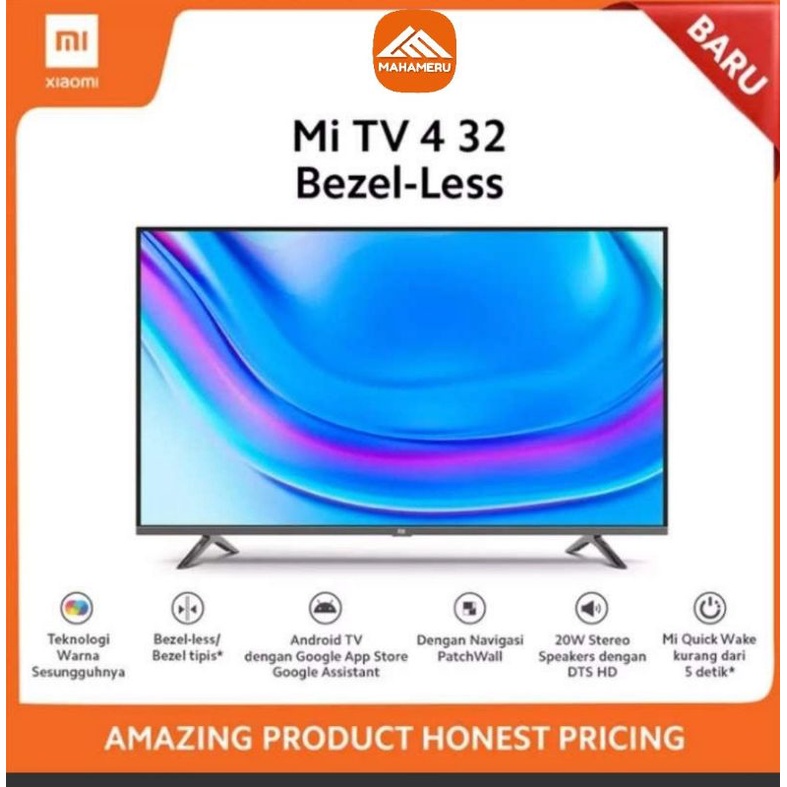 SMART TV XIAOMI MI 32 INC BEZEL - LESS