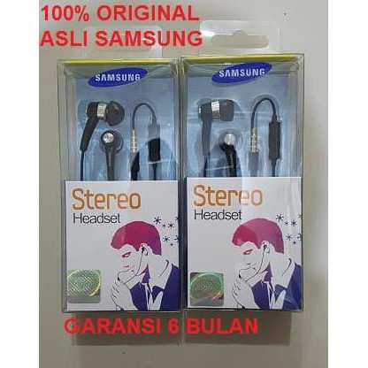 Headset Samsung Stereo Headset EHS44 ( Galaxy Tab,S3,note,dll) original100%asli